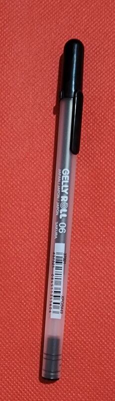 PG0006 Black Gelly Roll 0.3mm Fine