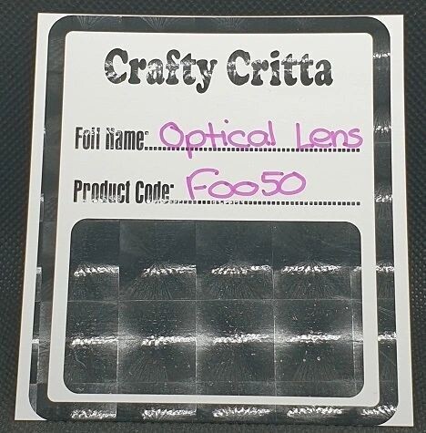 F0050 Optical Lens Clear