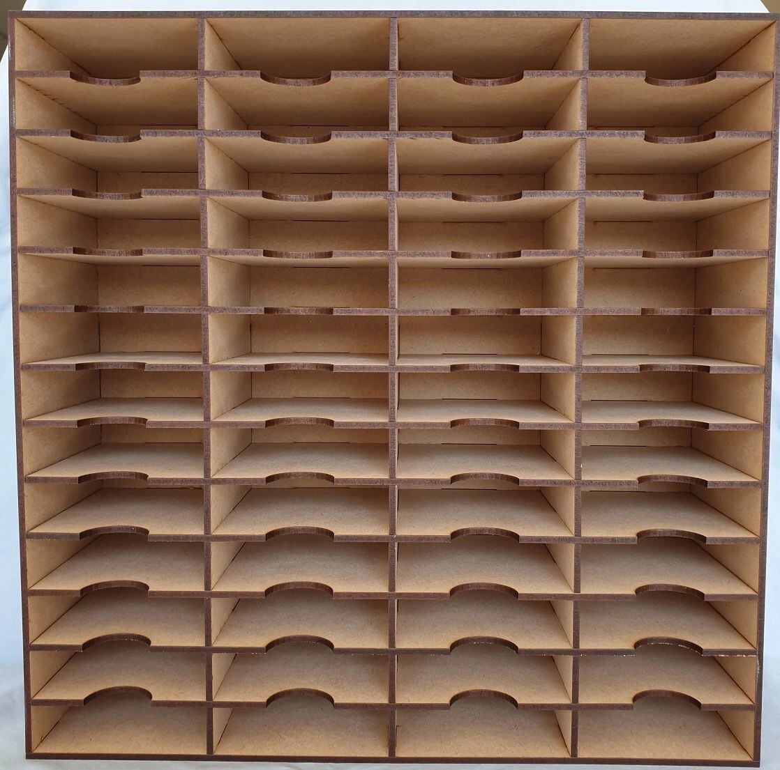 S0004 - Distress Ink Storage Cube - full size for Ikea cube - Flat packed.