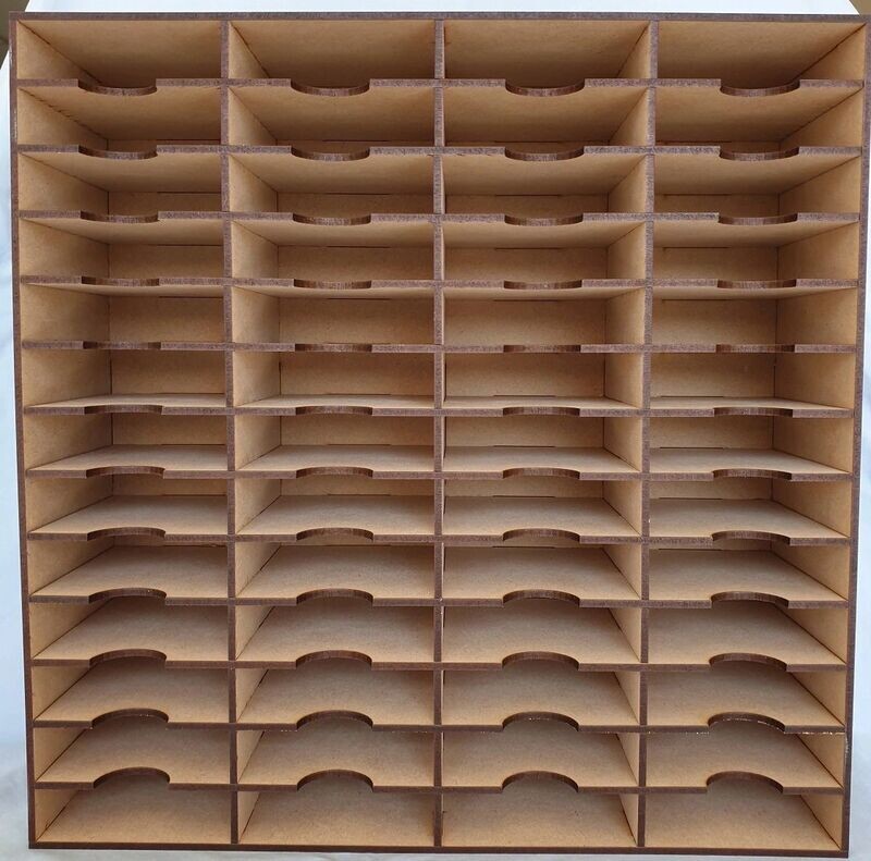 S0004 - Distress Ink Storage Cube - full size for Ikea cube - Flat packed.