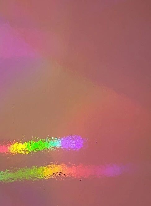 F0007 Pink Rainbow holo
