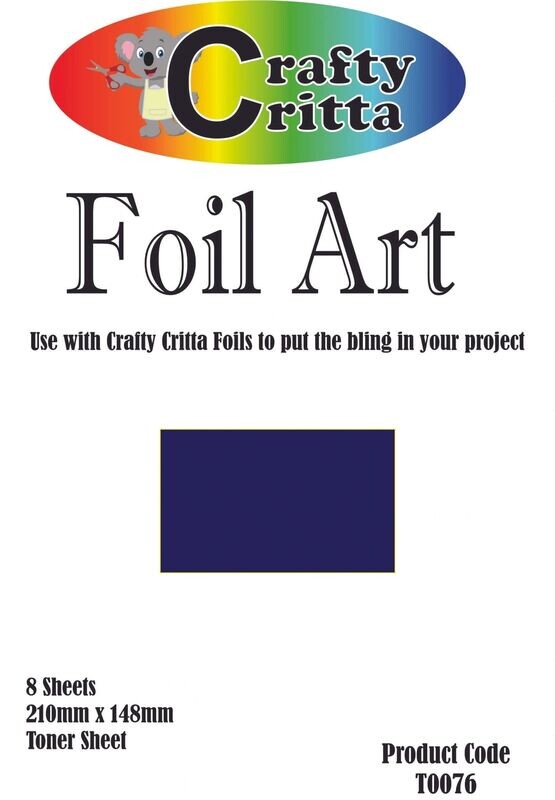 T0076 Dark Blue Toner Sheets