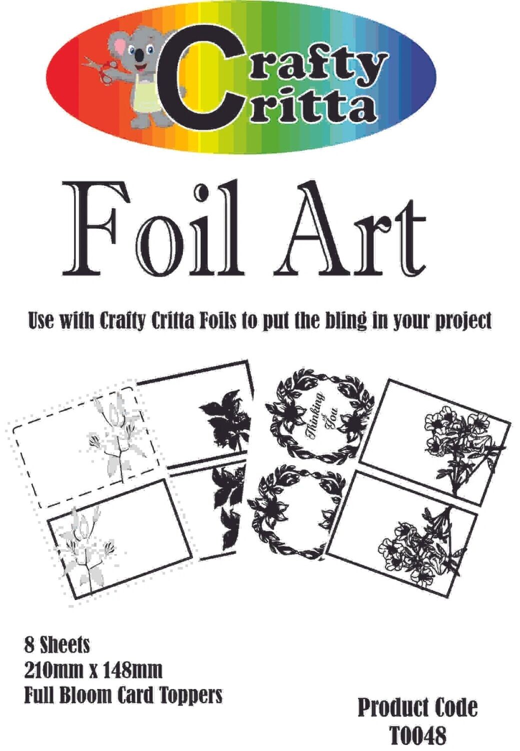 T0048 Full Bloom Card Toppers