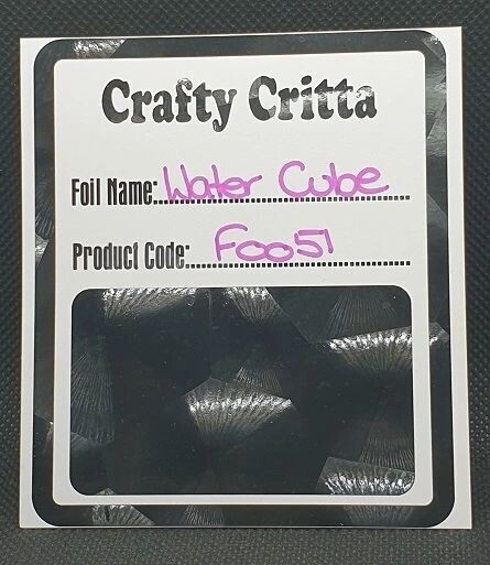 F0051 Water Cube Clear
