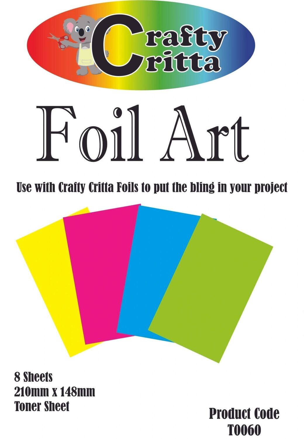 T0060 Multi Coloured Toner Sheets