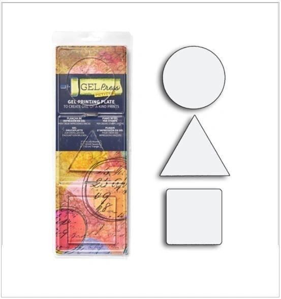GP0002 Gel Press Petites Circle, Triangle, Square