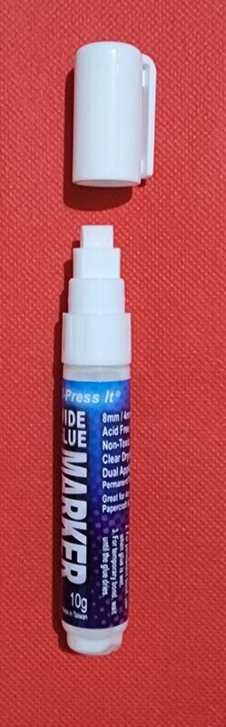 AT0012 X-Press it wide glue marker 8/4mm 10g