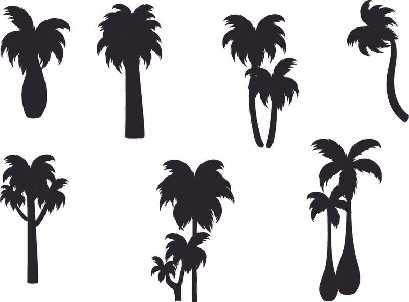 Q0022 Palm Trees