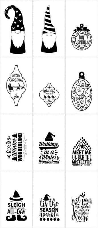 V0005 DIY Tag Foil Art Kit 5