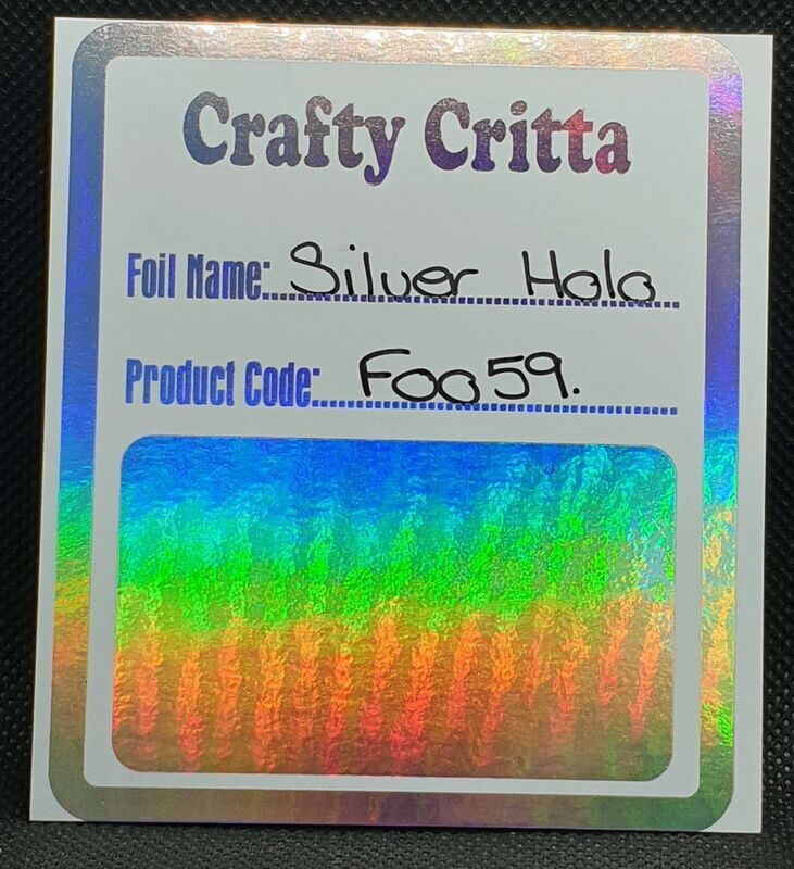F0059 Silver Holographic