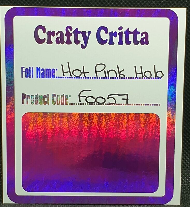 F0057 Hot Pink Holographic