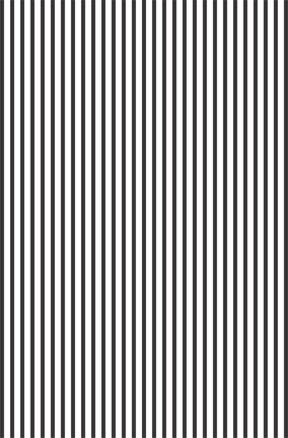 Q0040 Thin Vertical Stripes
