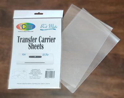 BM0011 Transfer Carrier Sheet 6 1/4 x 8 11/16". 159 x 225mm
