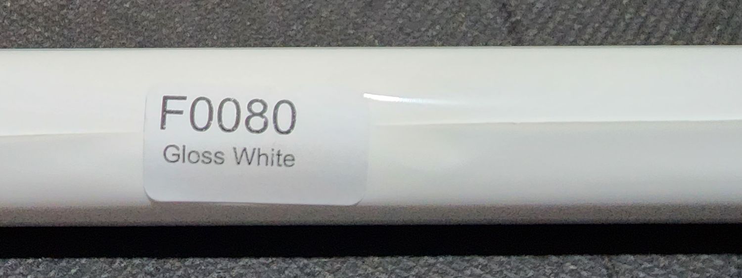 F0080 White Gloss