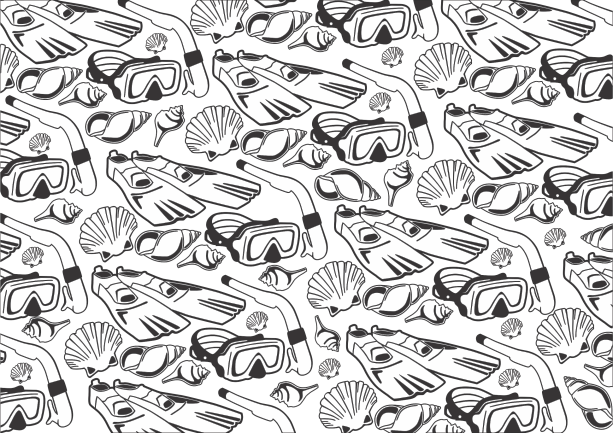 Q0043 Snorkel summer background
