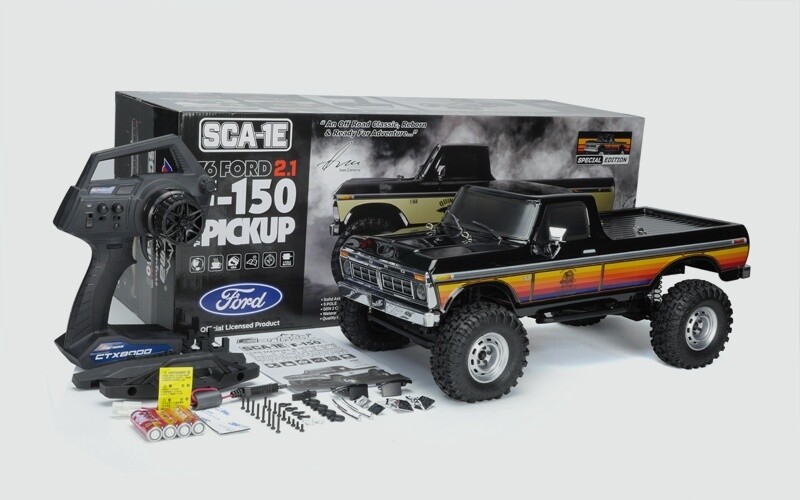 CIS86368 SCA-1E 1/10 Scale '70s Ford F-150 4WD Scale Crawler CIS86368 SCA-1E 1/10 Scale '70s Ford F-150 4WD Scale Crawler
