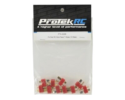 ProTek RC T-Style Bulk Package Connectors (10 Male)