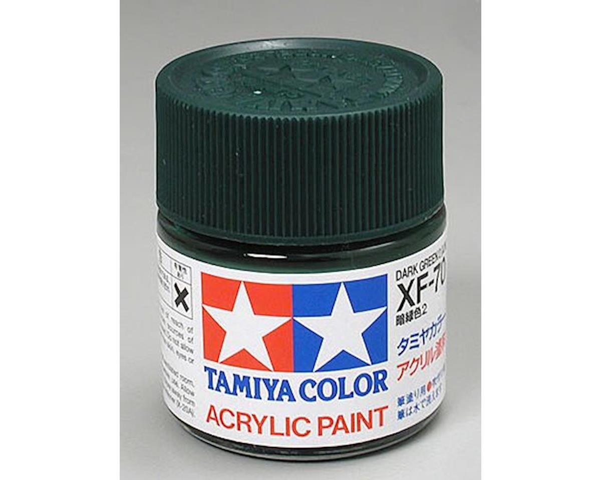 Tamiya XF-70 Dark Green Acrylic paint 23ml
