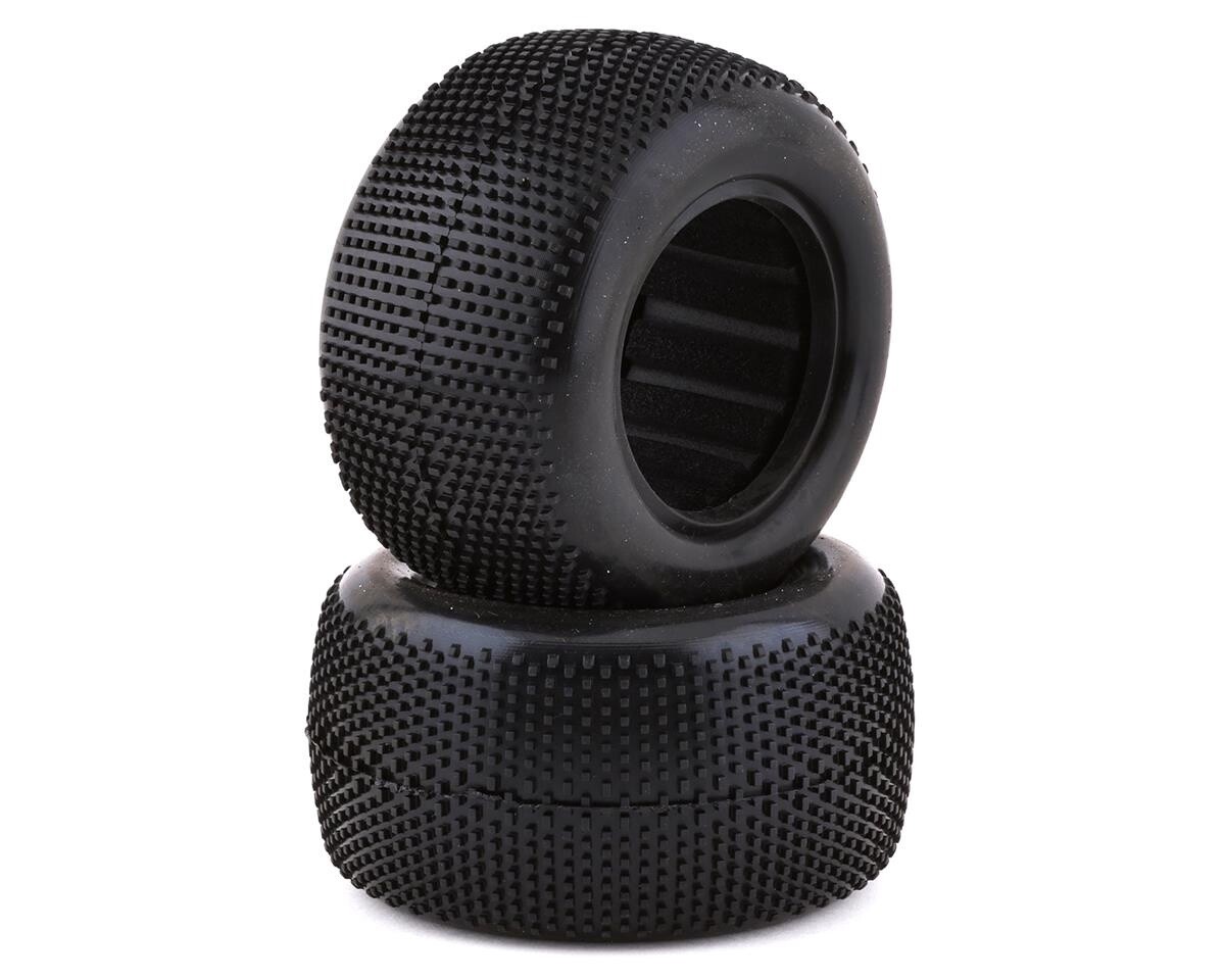 Raw Speed RC SuperMini 2.2&quot; 1/10 Stadium Truck Tires (2) (Super Soft)