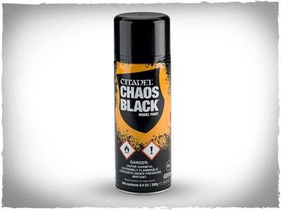 Citadel Colour Chaos Black Spray Paint 10oz