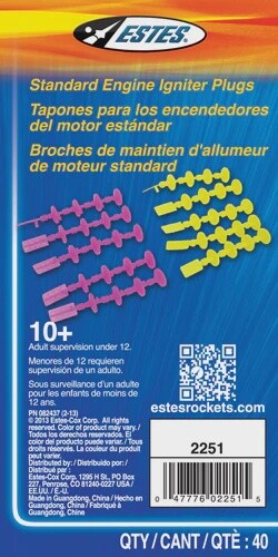 Estes Standard size Engine Igniter plugs
