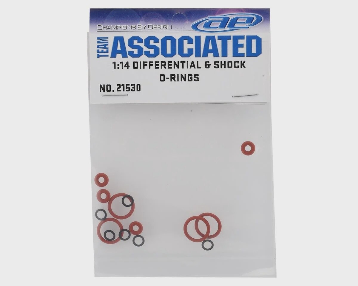 ASC21530  Team Associated Reflex 14B/14T Differential &amp; Shock O-Ring Set