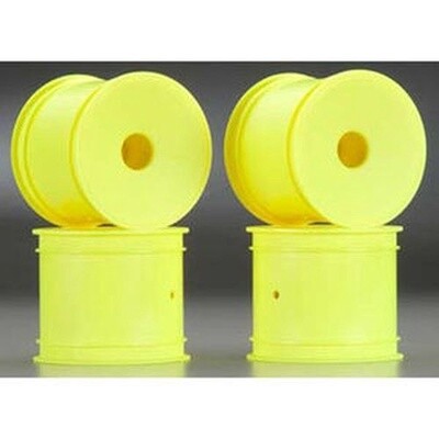 JCO3354Y  JConcepts 12mm Hex Mono 1/10 Stadium Truck Wheel (4) (T4.1) (Yellow)