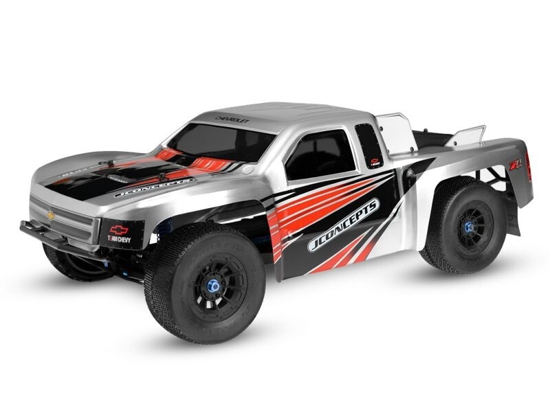 JCO0200  JConcepts Illuzion 2012 Chevy Silverado 1500 Hi-Flow Short Course Body (Clear)