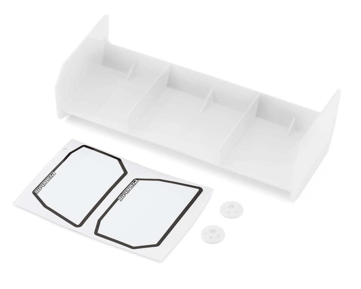 PTK-7617-WHT  ProTek R/C 1/8th Off-road Wing (White)