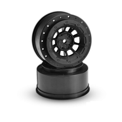 JCO3351B    JConcepts 12mm Hex Hazard Short Course Wheels (Black) (2) (Slash)
