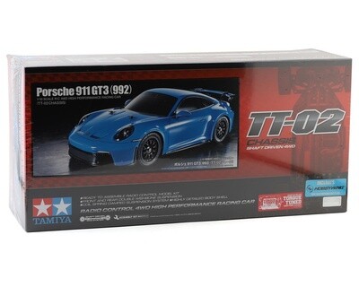 TAM58712-60A   Tamiya TT-02 Chassis Porsche 911GT3 (992) kit