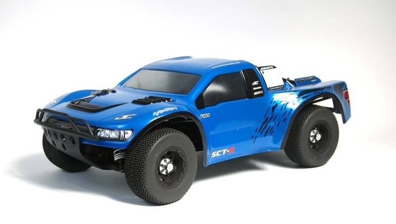 JCO0090   Illuzion Rustler &quot;Raptor SVT&quot; Body (Clear)