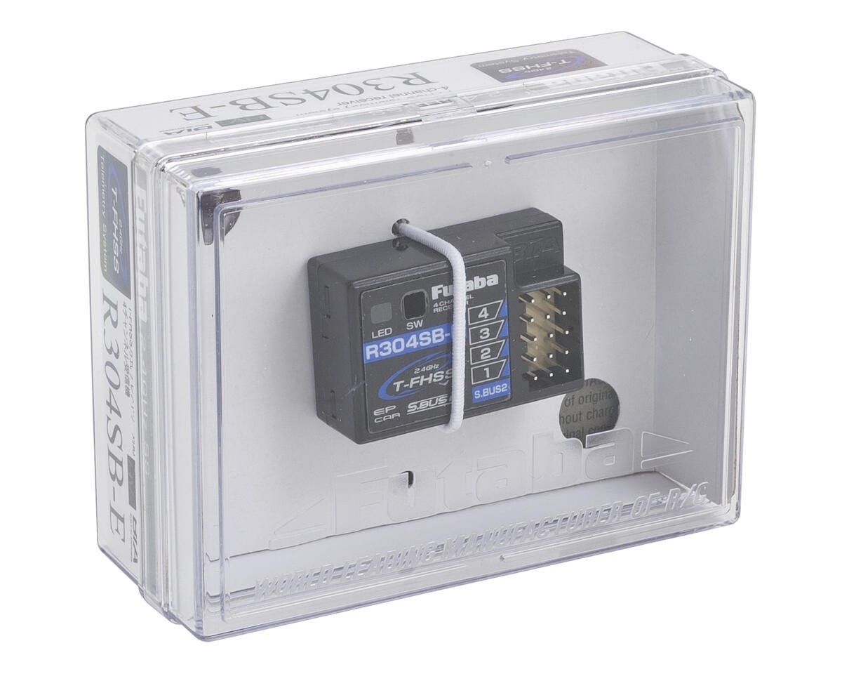 FUT01102180-3  Futaba R304SB-E T-FHSS 4-Channel Telemetry 2.4GHz Receiver (EP Only)