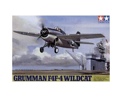 TAM61034  Tamiya 1/48 Grumman F4F4 Wilcat