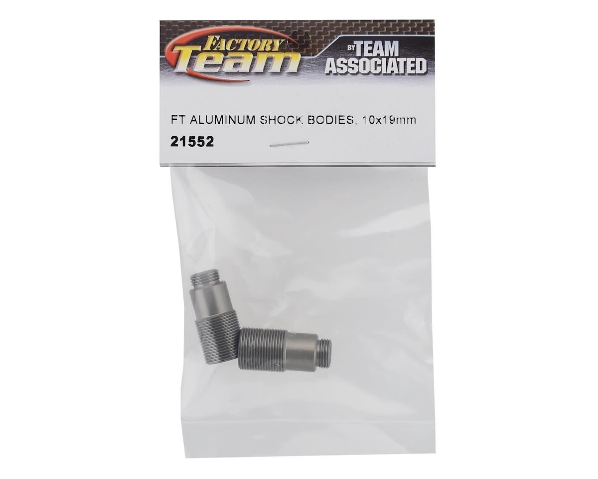 Team Associated Factory Team Reflex 14B/14T 10x19mm Aluminum Shock Bodies (2)  ASC21552