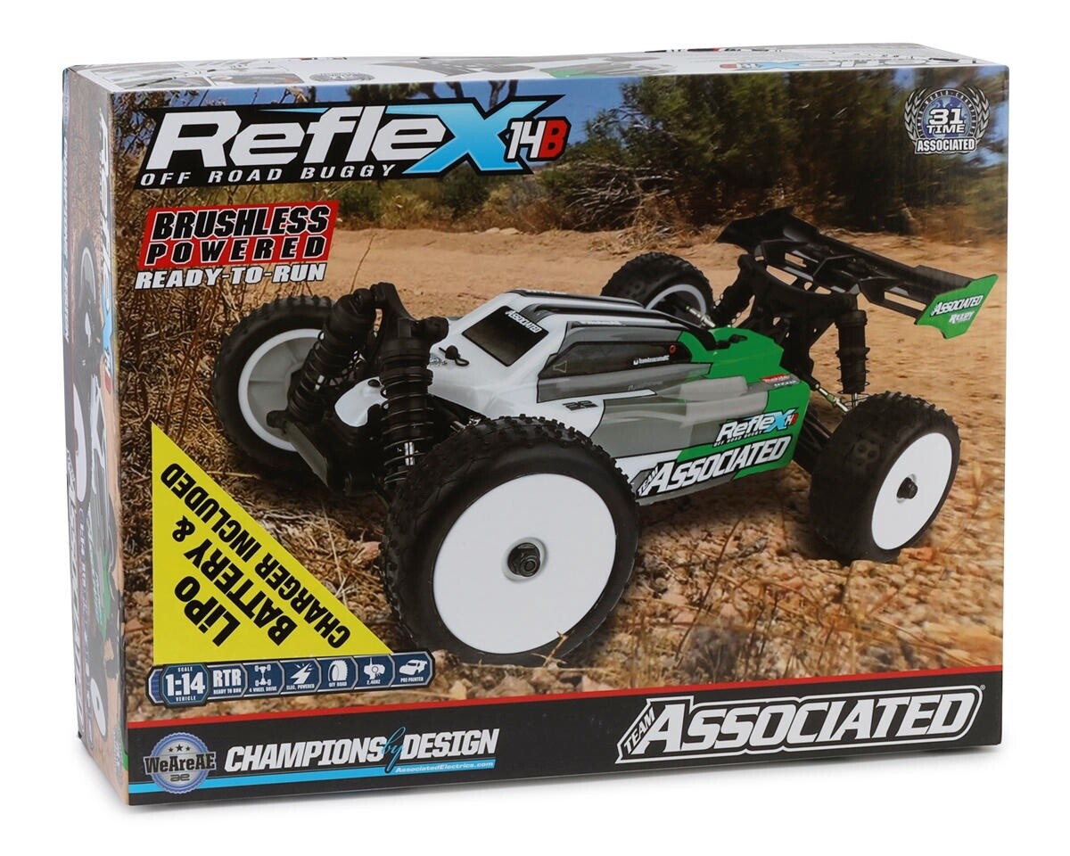 ASC20179C  Team Associated Reflex 14B off road buggy Combo RTR