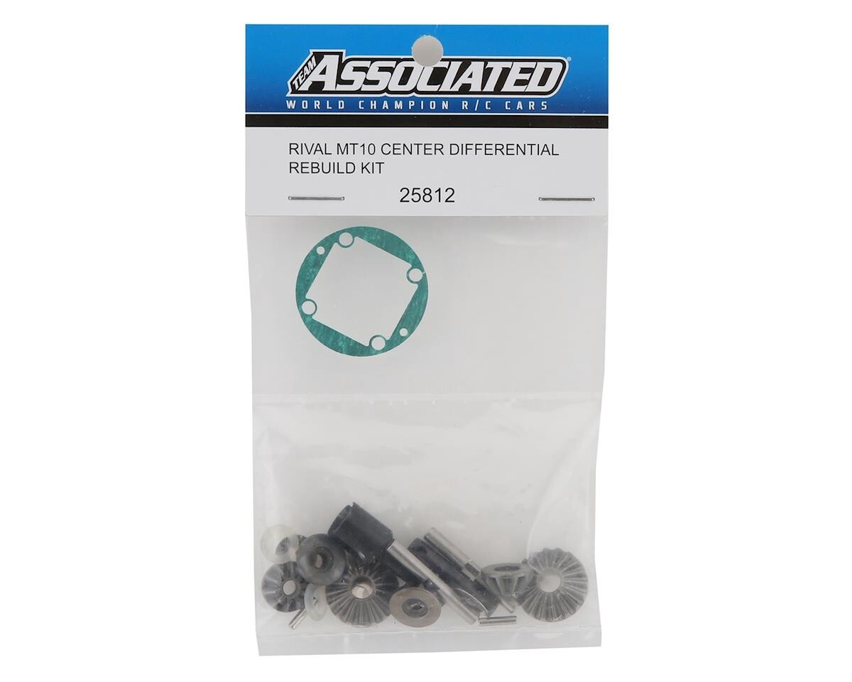 ASC25812   Team Associated Rival MT10 Center Differential Rebuild Kit