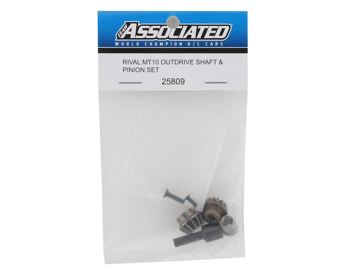 ASC25809  Team Associated Rival MT10 Outdrive Shaft &amp; Pinion Set
