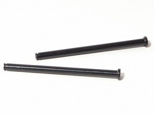 HPI86071  Flange Shaft, 4X62mm, Black, (2pcs), Savage