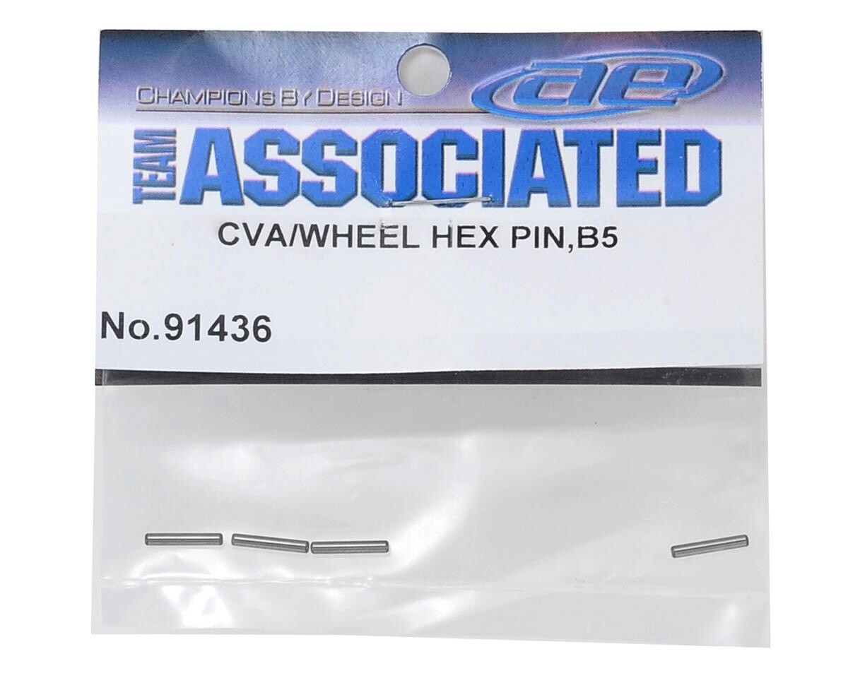 ASC91436  Team Associated CVA/Wheel Hex Pin (4)
