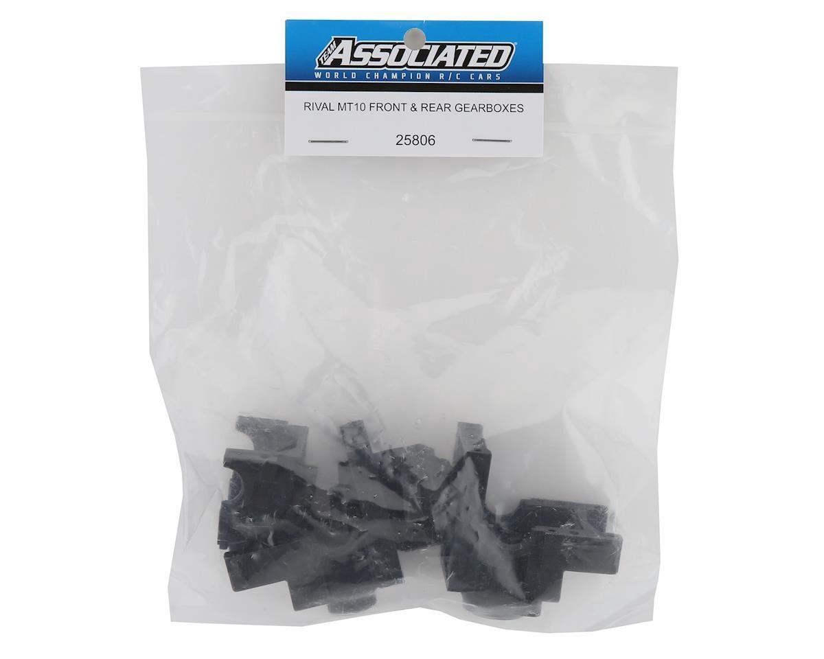 ASC25806  Team Associated Rival MT10 Front &amp; Rear Gearboxes