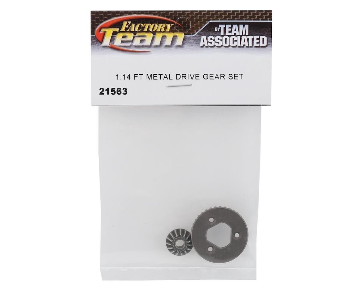 ASC21563  Team Associated Factory Team Reflex 14B/14T Metal Drive Gear Set
