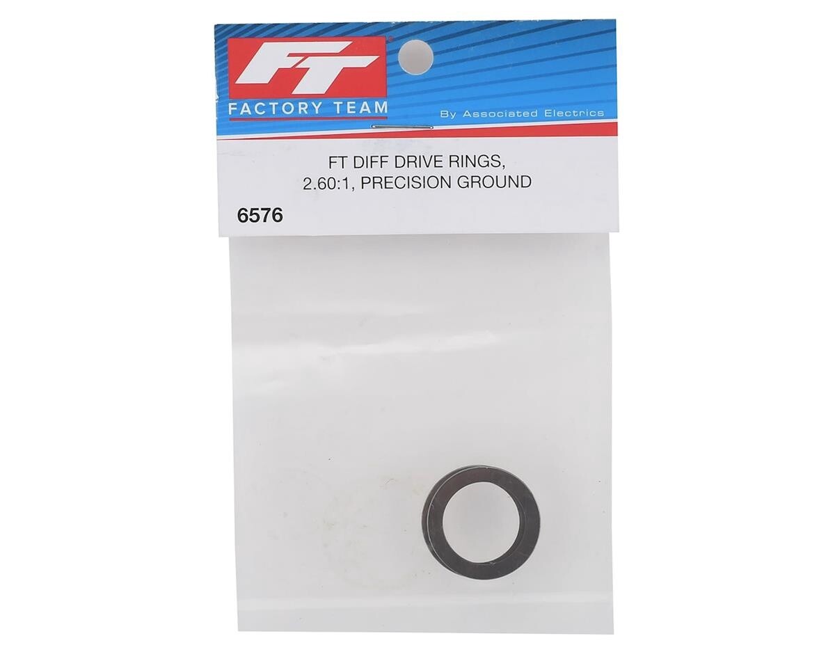ASC6576  Team Associated Factory Team Precision Ground Differential Drive Rings (2)