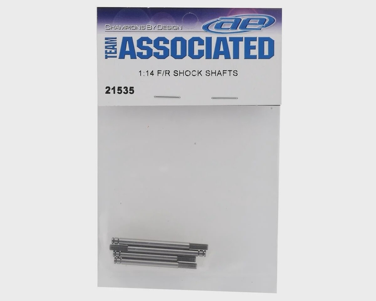 ASC21535  Team Associated Reflex 14B/14T Front &amp; Rear Shock Shaft Set