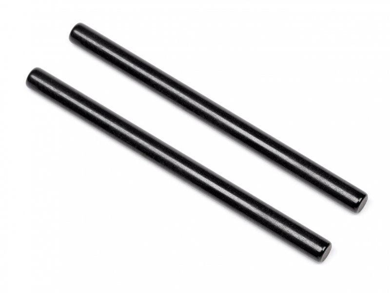 HPI67418  Black Suspension Shaft, 3X44mm, Rear/Outer, Vorza Flux