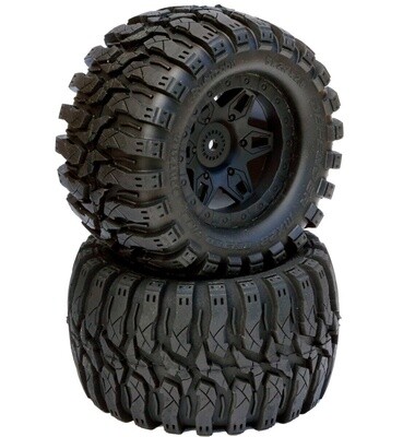 Powerhobby Defender 2.8 Belted All Terrain Tires 17MM 1/2&quot; Offset 1/10 Truck