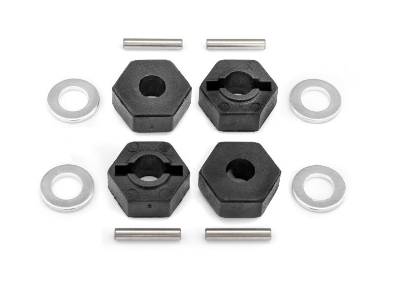 MVK150150  12mm Wheel Hex Hub Set (4 pcs), Quantum MT, XT