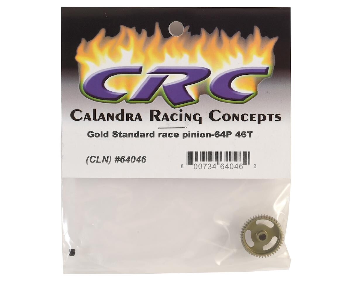 CLN64046   CRC &quot;Gold Standard&quot; 64P Aluminum Pinion Gear (46T)