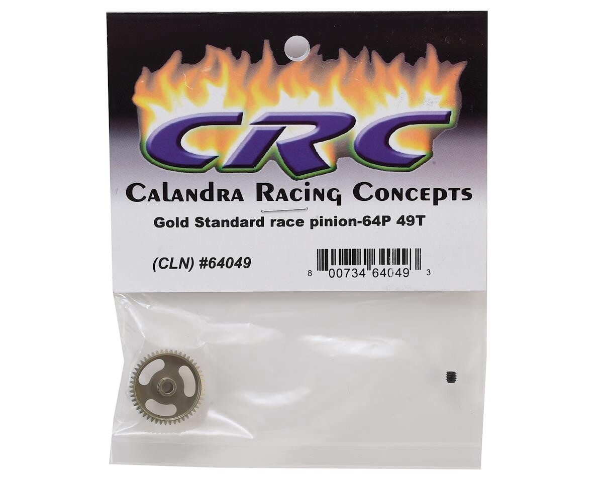 CLN64049   CRC &quot;Gold Standard&quot; 64P Aluminum Pinion Gear (49T)