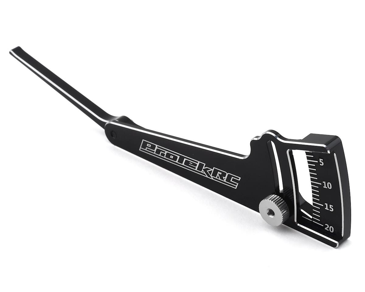 PTK-7611  ProTek RC Aluminum Ride Height Gauge (3-20mm)